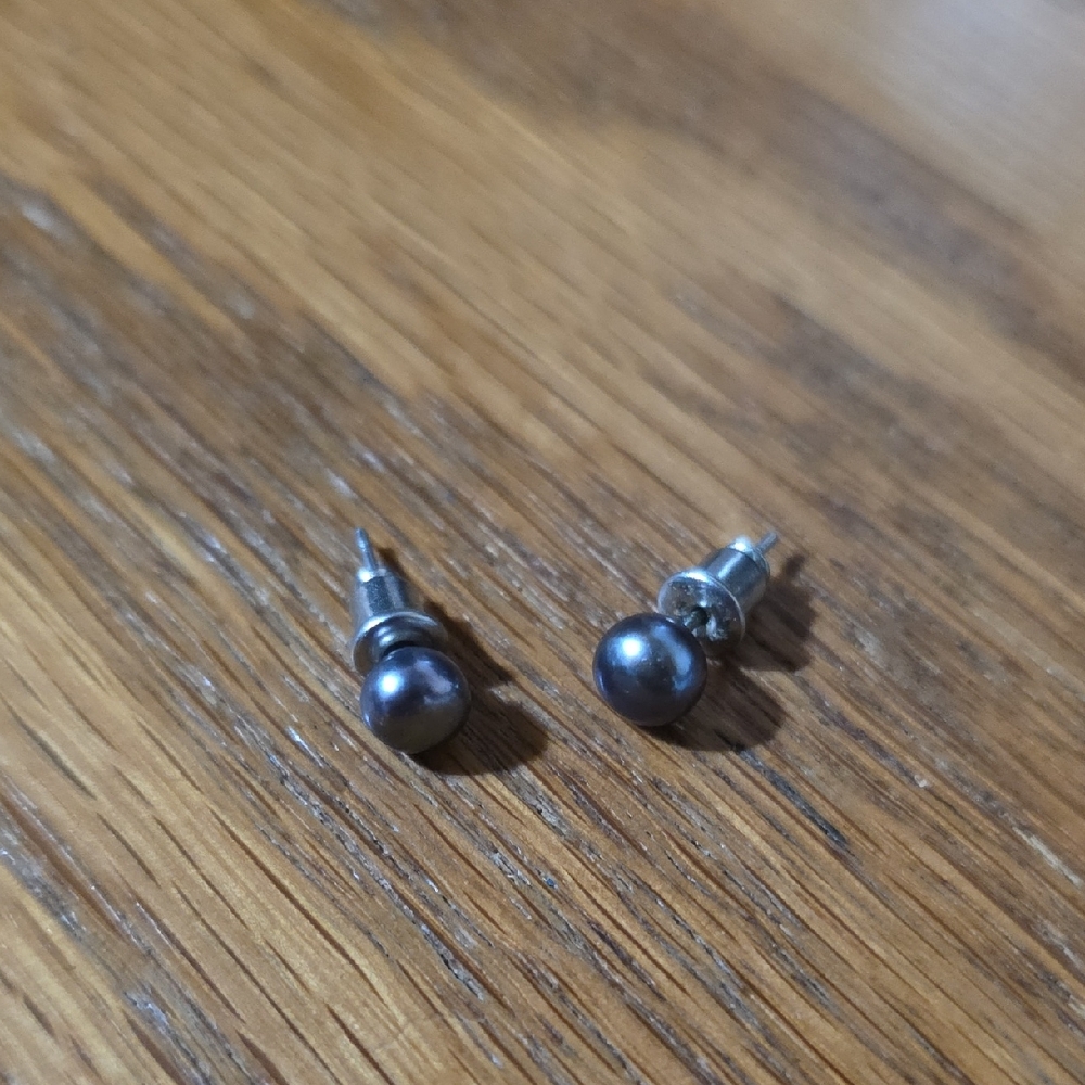 Pearl Stud Earrings